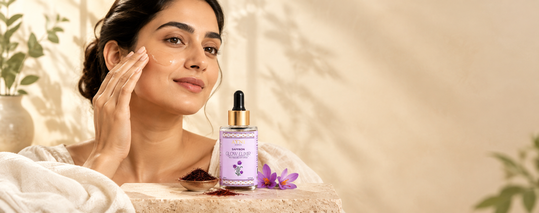 How to Use Saffron Face Serum for Glowing Skin | Ayni