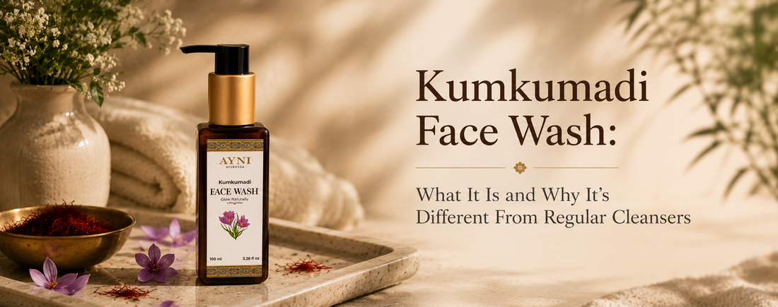 Kumkumadi Face Wash: Benefits & How It Differs From Cleansers