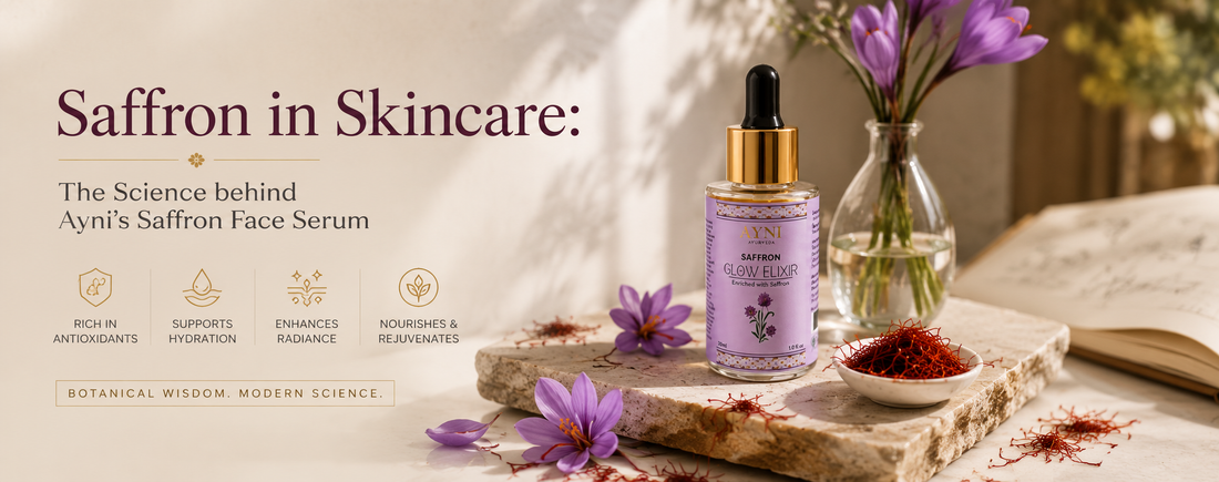 Saffron in Skincare The Science behind Ayni’s Saffron Face Serum
