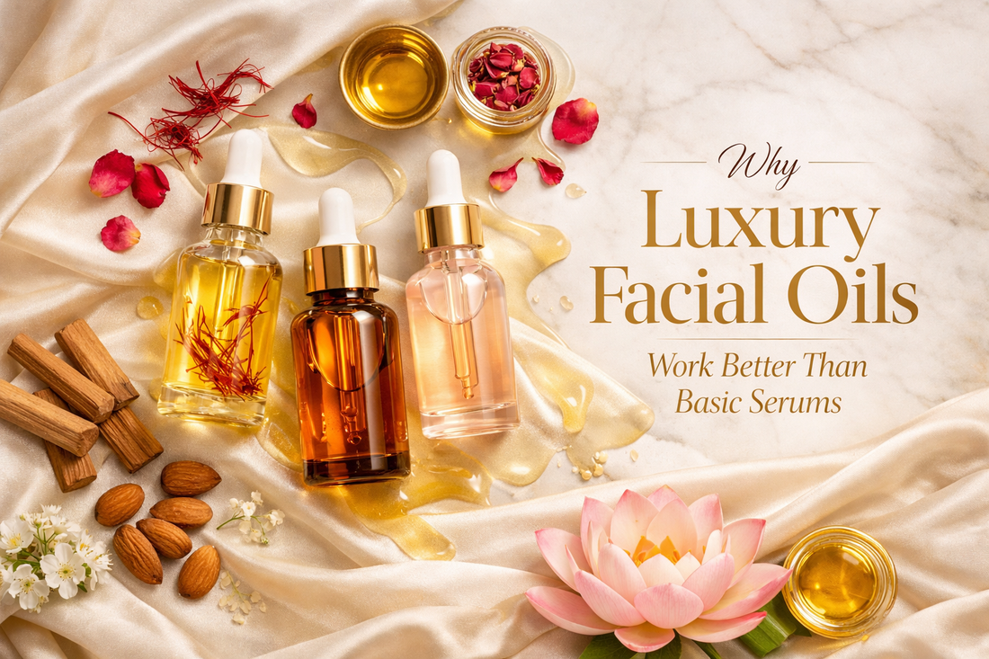 Why Luxury Facial Oils Work Better Than Basic Serums