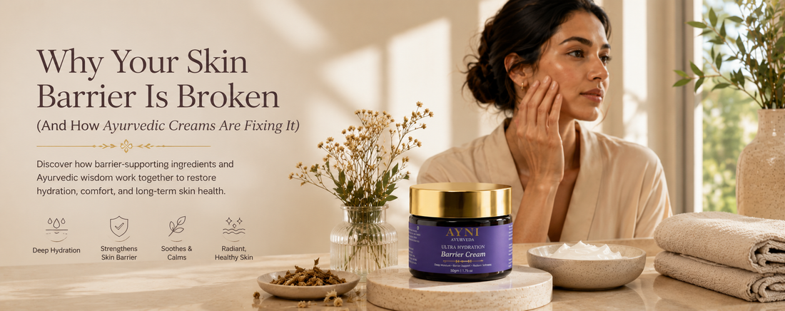Why Your Skin Barrier Is Broken (And How Ayurvedic Creams Are Fixing It)