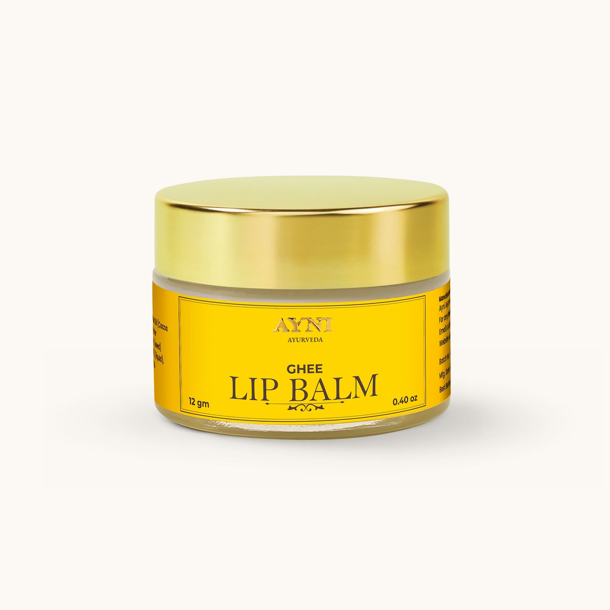 Pure ghee lip balm