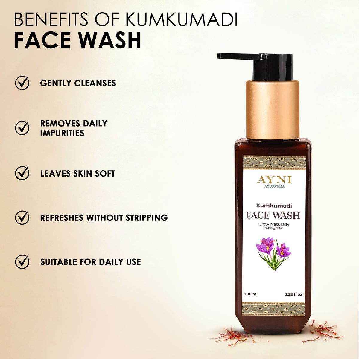 Kumkumadi Face Wash