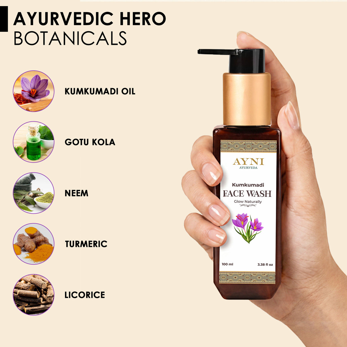 Kumkumadi Face Wash