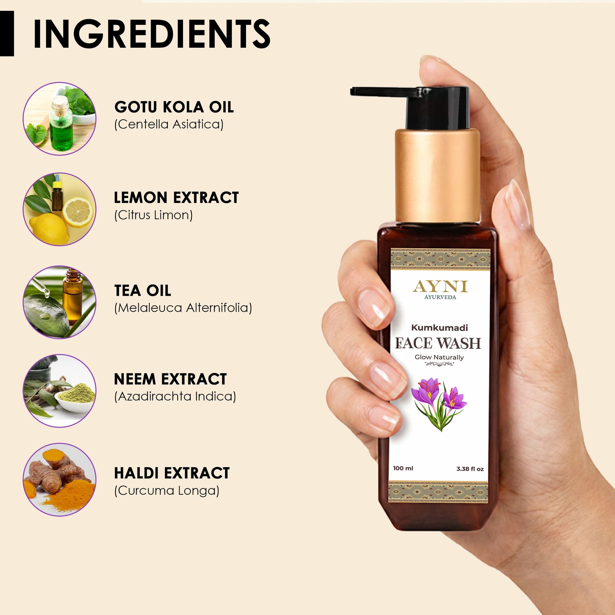 Kumkumadi Facewash