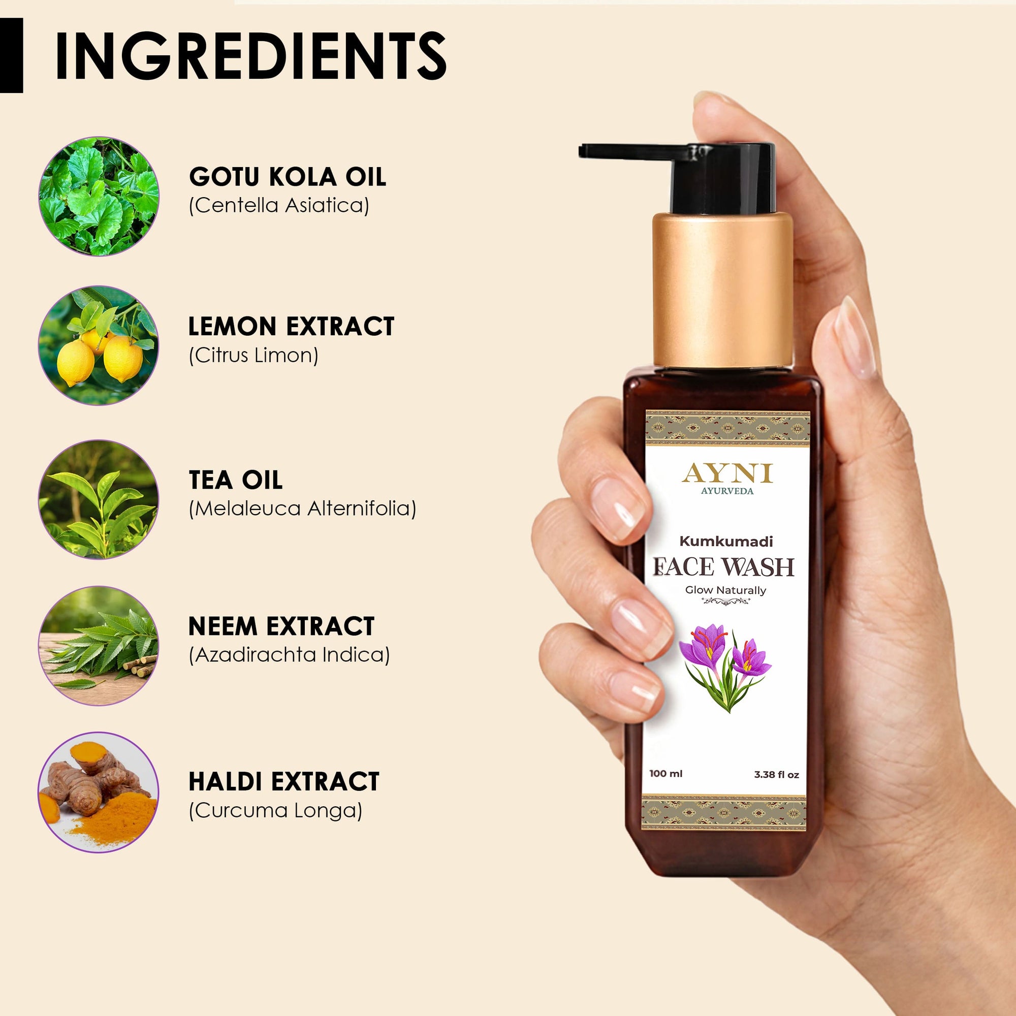 Kumkumadi Face Wash