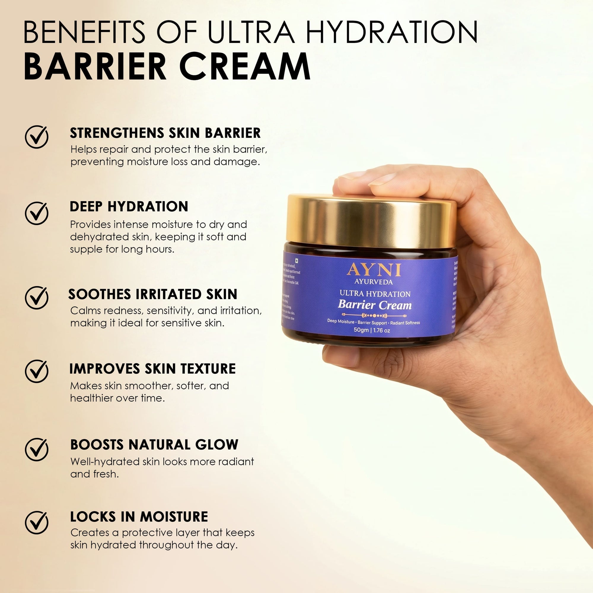 Ultra hydration barrier cream