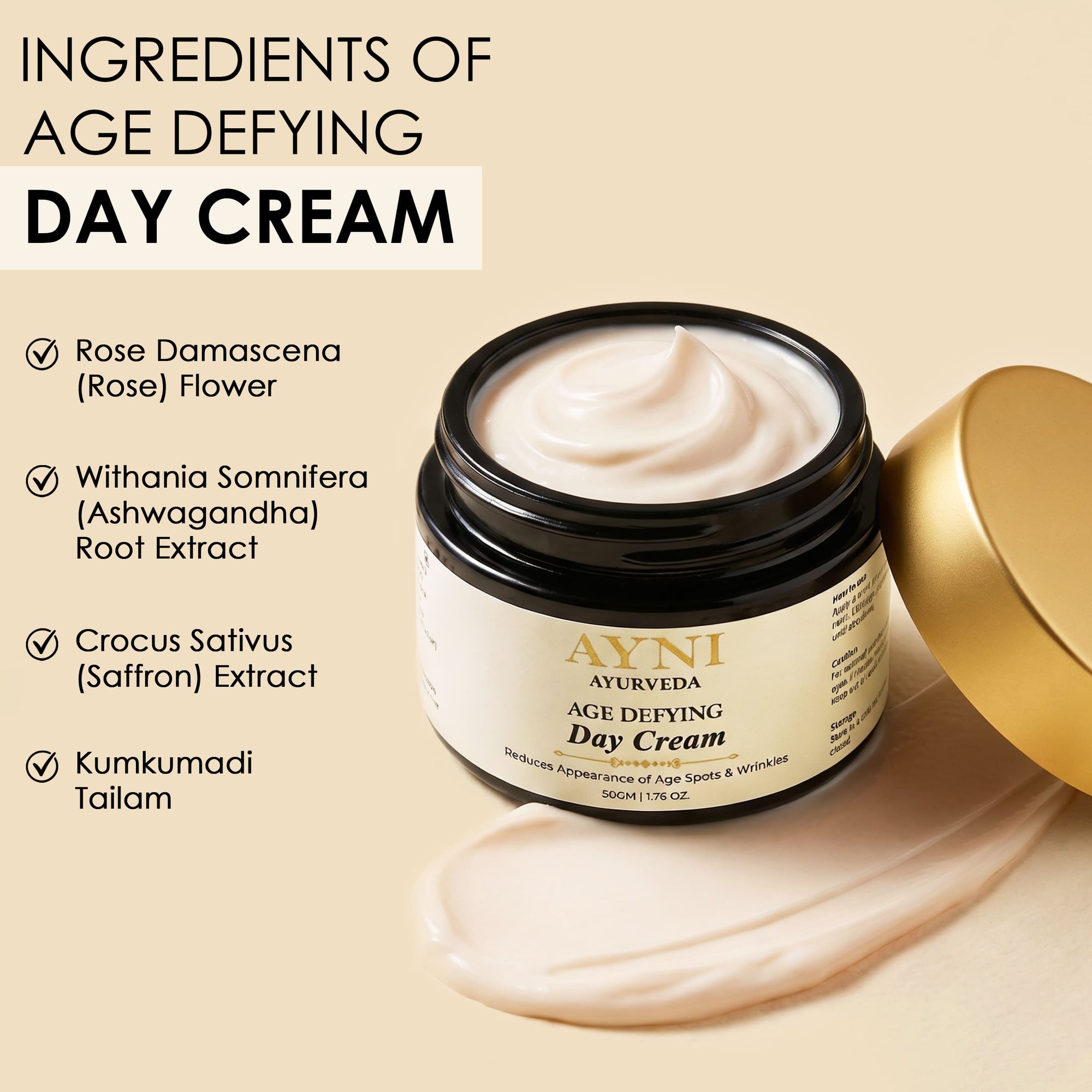 Age defying day cream
