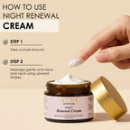 Night Renewal Cream - Ayurvedic Overnight Moisturizer