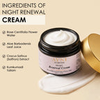 Night Renewal Cream - Ayurvedic Overnight Moisturizer