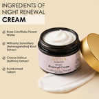 Night Renewal Cream - Ayurvedic Overnight Moisturizer