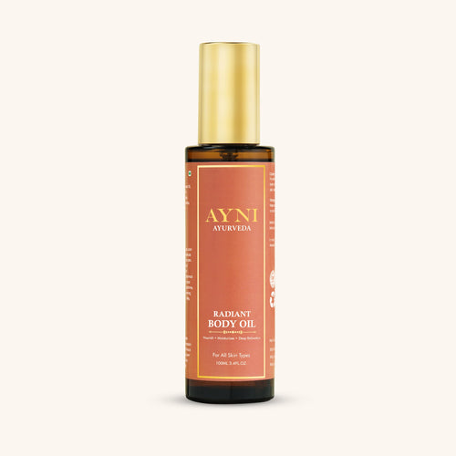 Radiant body oil