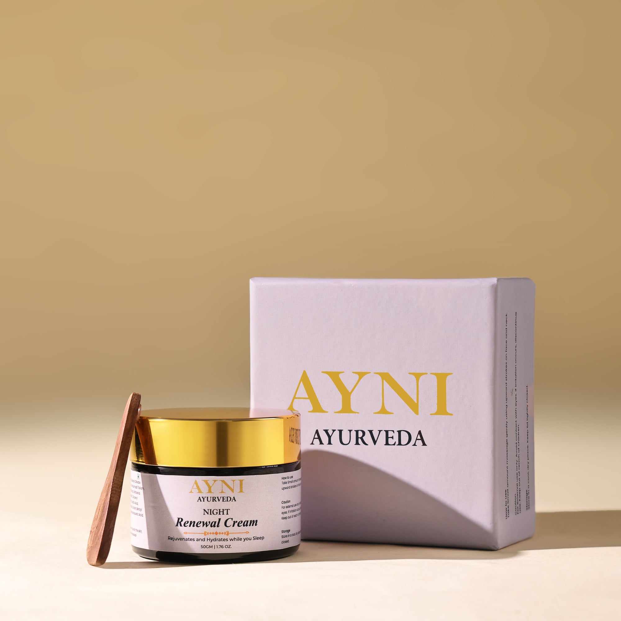 Night Renewal Cream - Ayurvedic Overnight Moisturizer
