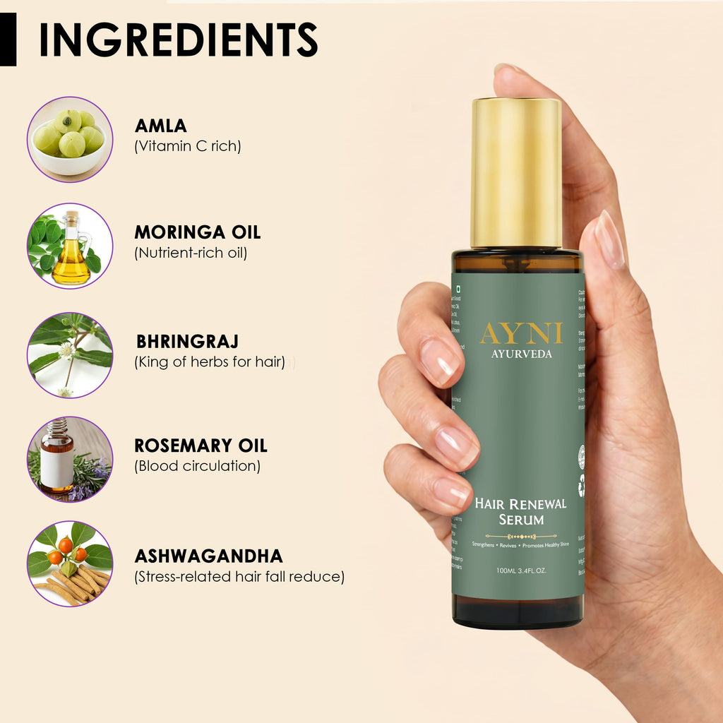 Ayni Ayurveda Hair Renewal Serum Ingredients