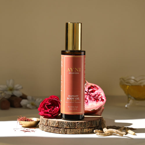 Radiant body oil