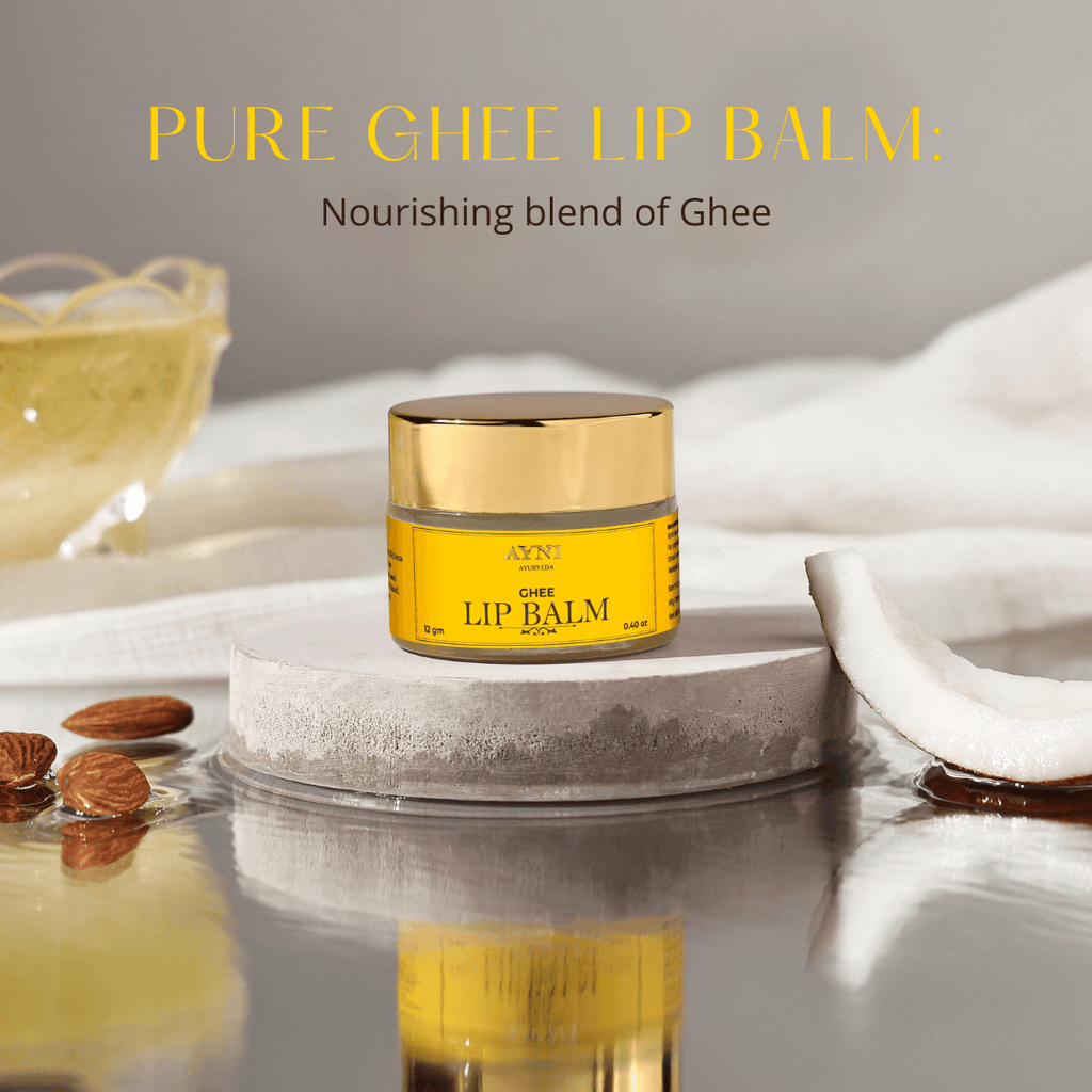 Pure ghee lip balm