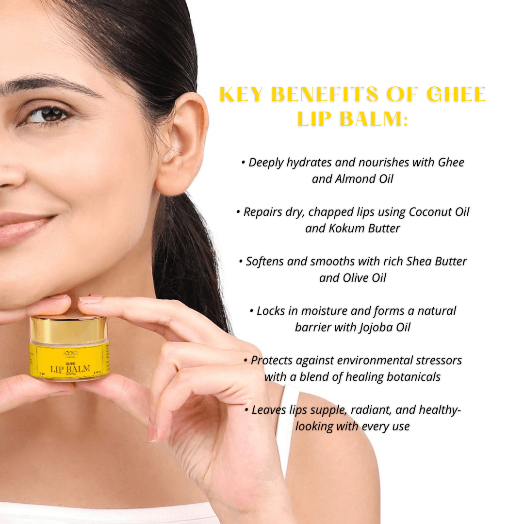 Pure ghee lip balm
