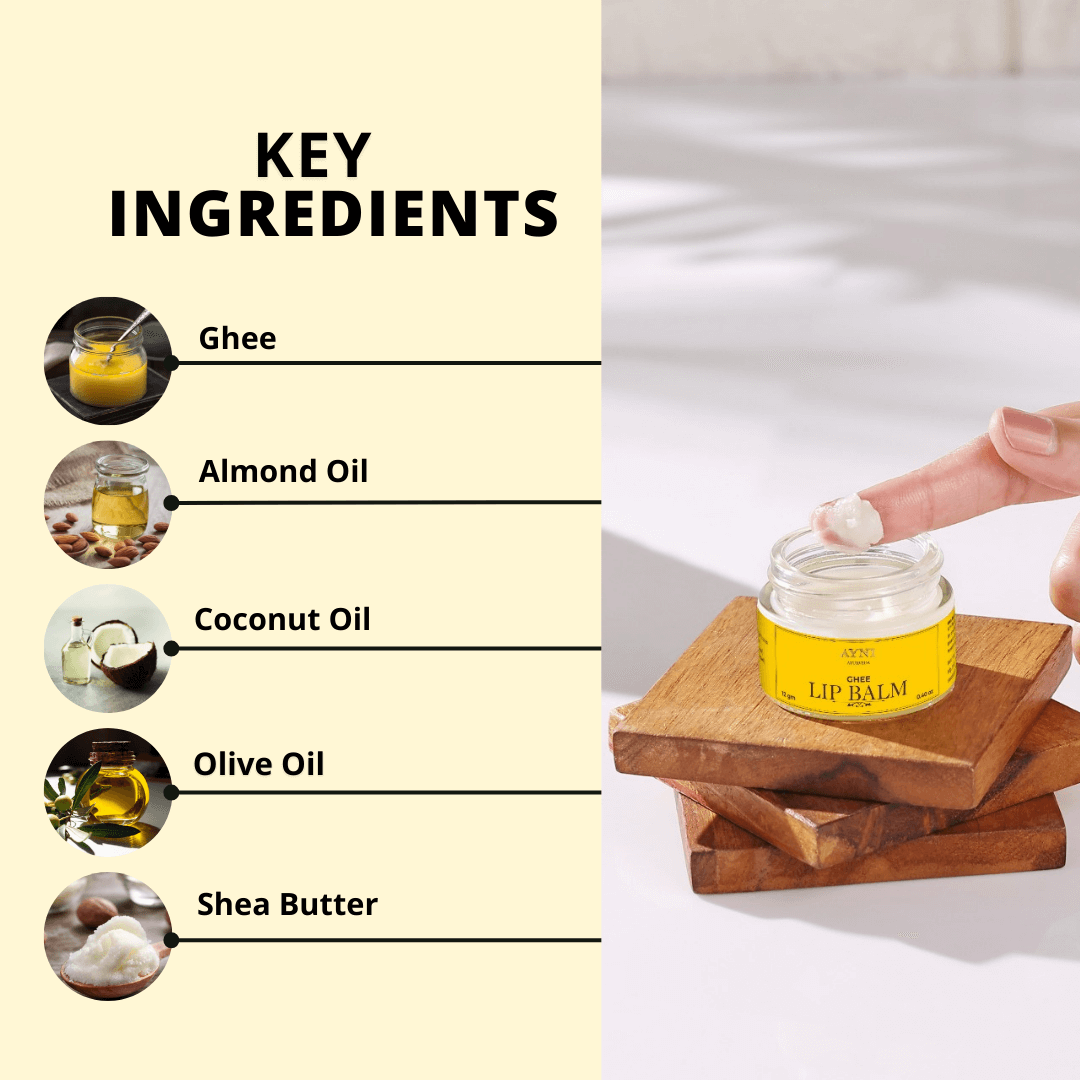 Pure ghee lip balm