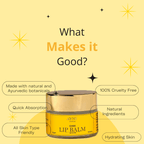 Pure ghee lip balm
